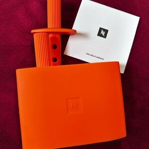 Nespresso Orange Ice Lolly Mould